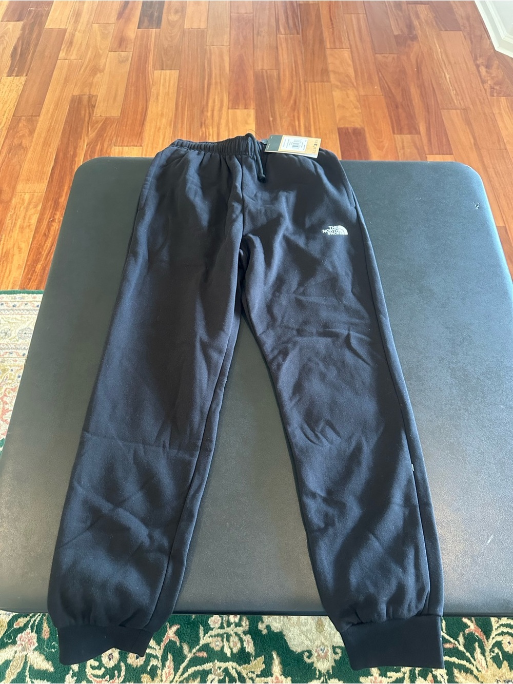 The North Face Mens Black Fleece Joggers Size XS